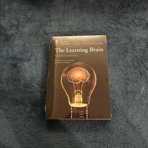 The Great Courses: The Learning Brain (DVD, 4 Disc Set) New Sealed W/ Guidebook